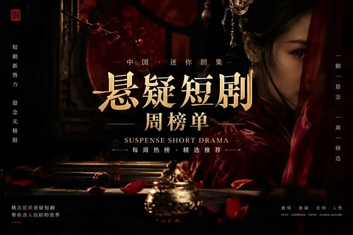 AI短剧在线本周片单出炉：悬疑反转赛道再出黑马 - AI短剧在线平台动态资讯封面